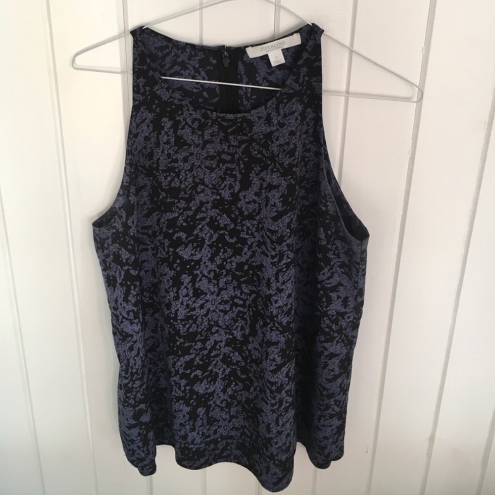 Patterned Piperlime Blouse